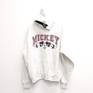 Vintage Walt Disney Mickey Mouse Hooded Sweatshirt XL